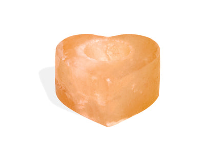Himalayan Salt Candle Holders – Heart, Ball & Natural Shapes